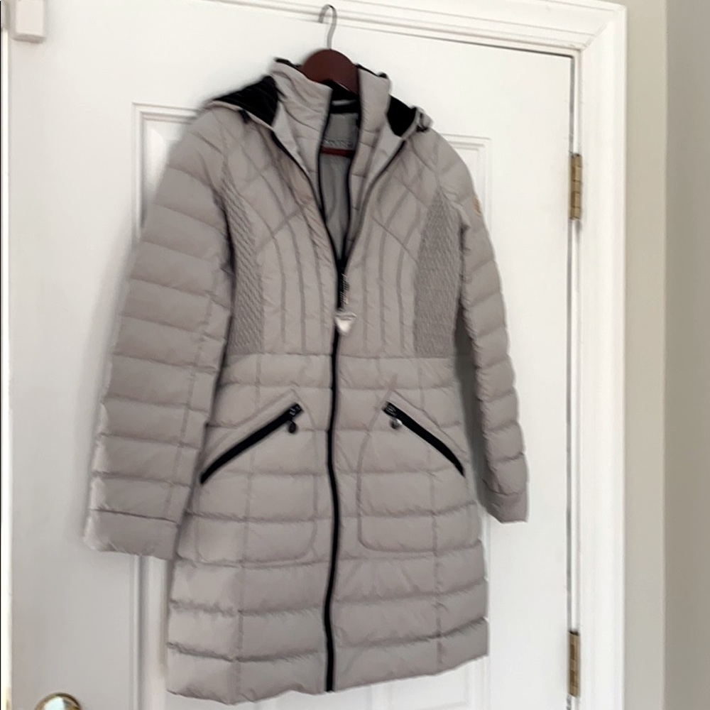 Bernardo Front Zip Hooded Fleece Lined Jacket - Picture 4 of 7